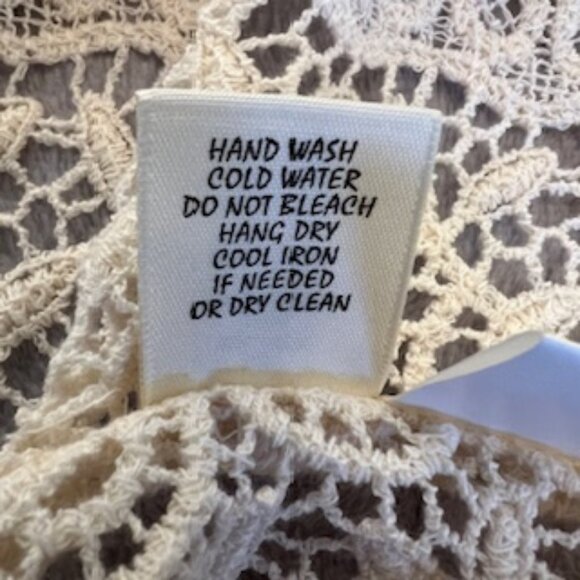 Adiva Women's Lace Tank Top With Spaghetti Strap Camisole Cream New With Tags XL - Picture 12 of 15